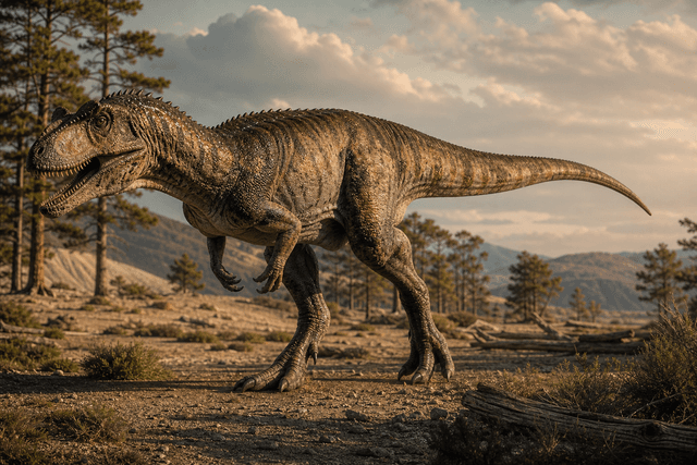 Allosaurus reconstruction