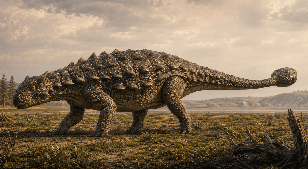 AI reconstruction of Ankylosaurus