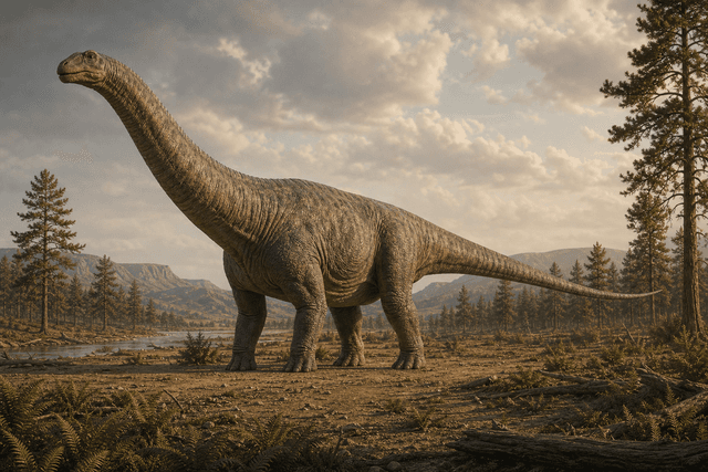 Apatosaurus reconstruction