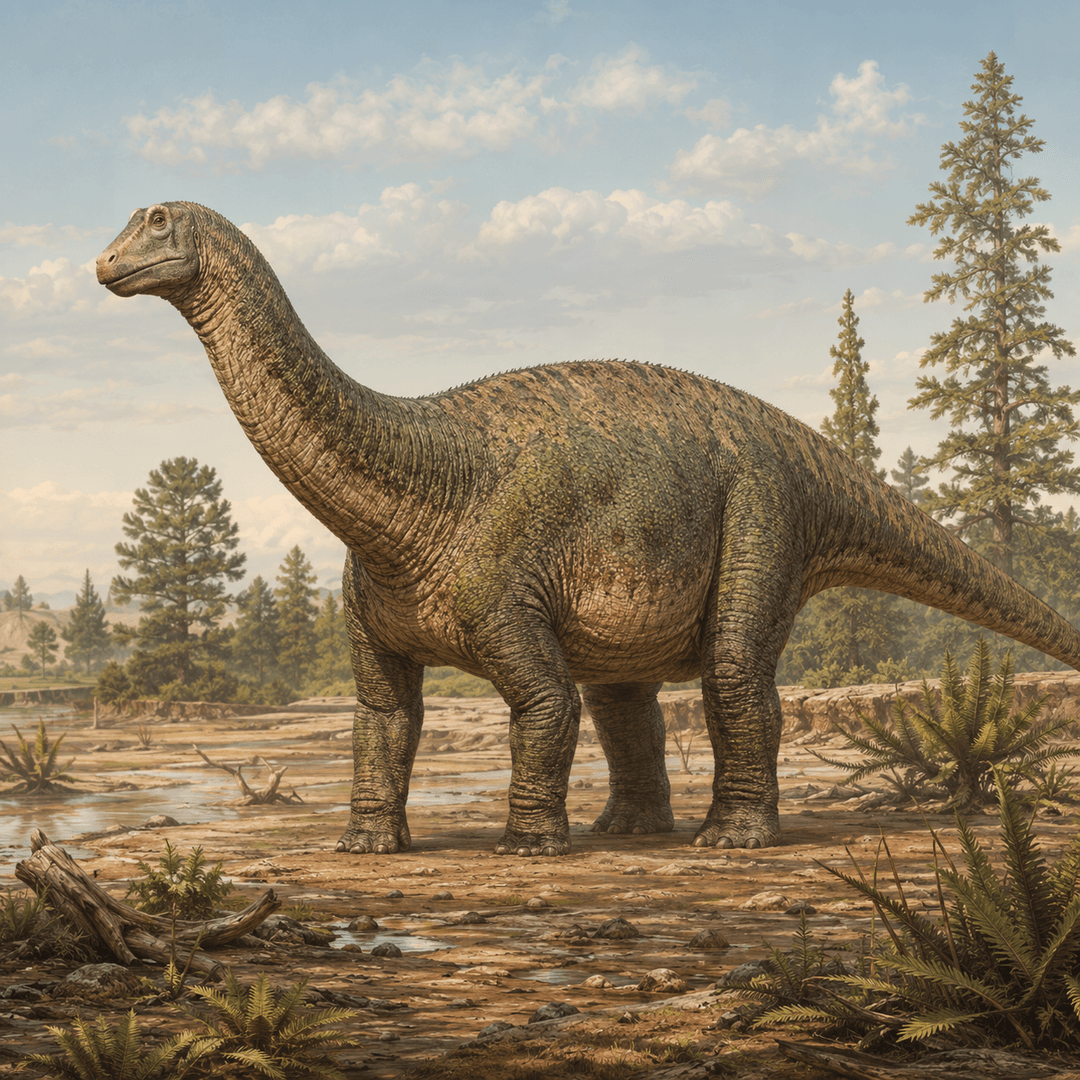 Illustrated reconstruction of Camarasaurus