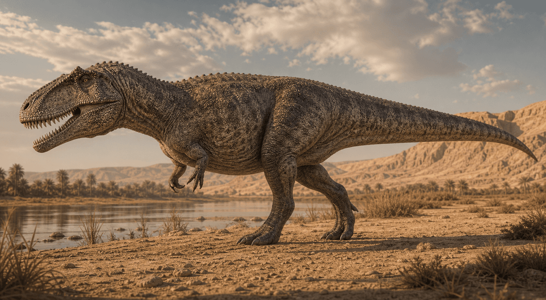 AI reconstruction of Carcharodontosaurus