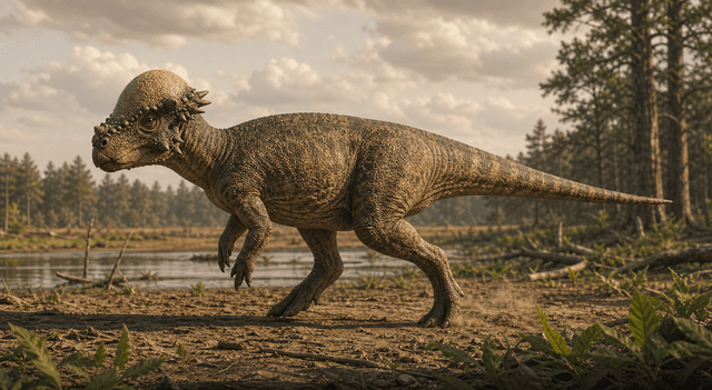 Pachycephalosaurus reconstruction