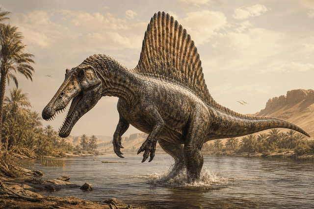 Spinosaurus reconstruction