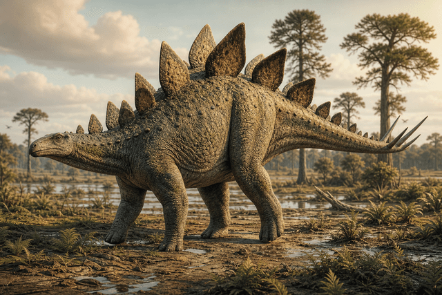 Stegosaurus reconstruction