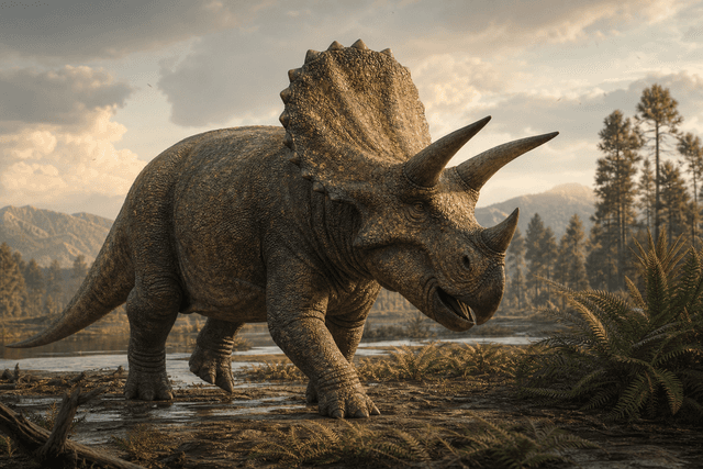 Triceratops reconstruction